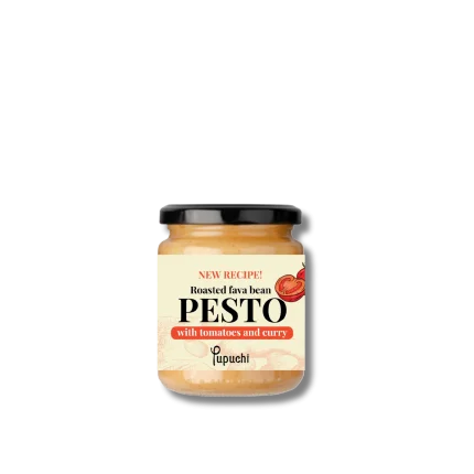 PESTO with tomatoes and curry